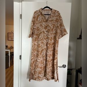 Madewell dress - perfect for summer or wearing as a swim coverup